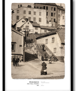 Affisch – Jutas backe 1887