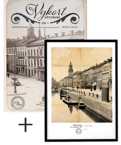 Erbjudande – Vykort Göteborg + Tavla