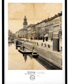 Affisch – Norra Hamngatan 1905