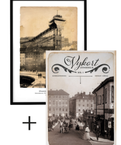 Erbjudande – Stockholmsposter + Vykortsbok
